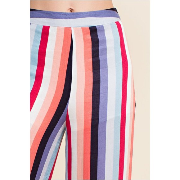 Honey Punch Striped Pants - Picture 2 of 5